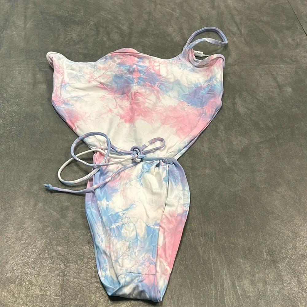 Frankies Bikini tie-dye One Piece Swimsuit